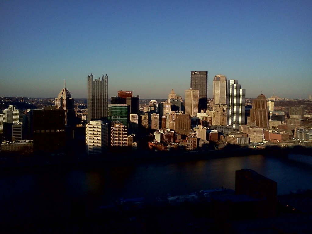 View of Pittsburgh from Mount Washington.